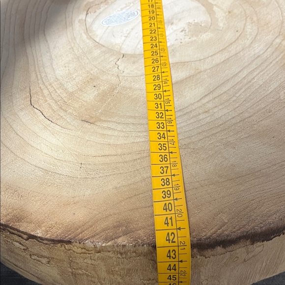 Rustic Wooden Handmade Bowl - Picture 7 of 10